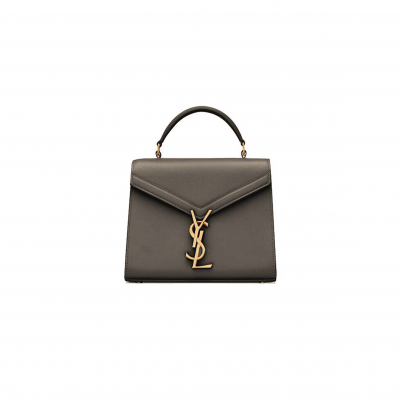 YSL CASSANDRA MINI TOP HANDLE BAG IN GRAIN DE POUDRE EMBOSSED LEATHER 6027162564582 (20*16*7.5cm)